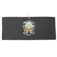 Not My Monkey Not My Circus Funny Monkey Quotes Large Microfiber Waffle Golf Towel