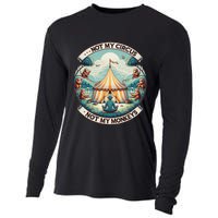 Not My Monkey Not My Circus Funny Monkey Quotes Cooling Performance Long Sleeve Crew
