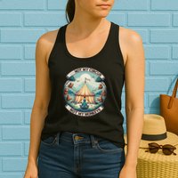 Not My Monkey Not My Circus Funny Monkey Quotes Womens Tank Top