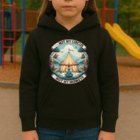 Not My Monkey Not My Circus Funny Monkey Quotes Kids Hoodie