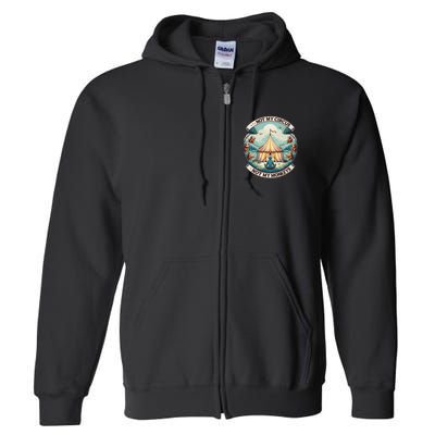 Not My Monkey Not My Circus Funny Monkey Quotes Full Zip Hoodie