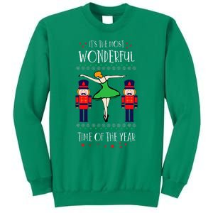 Nutcracker Mom Most Wonderful Tome Of The Year Ballet Xmas Sweatshirt