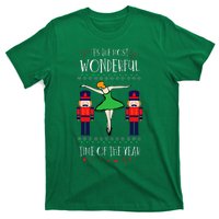 Nutcracker Mom Most Wonderful Tome Of The Year Ballet Xmas T-Shirt