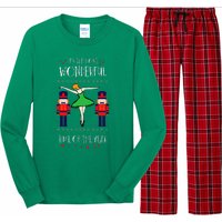 Nutcracker Mom Most Wonderful Tome Of The Year Ballet Xmas Long Sleeve Pajama Set