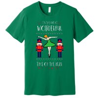 Nutcracker Mom Most Wonderful Tome Of The Year Ballet Xmas Premium T-Shirt