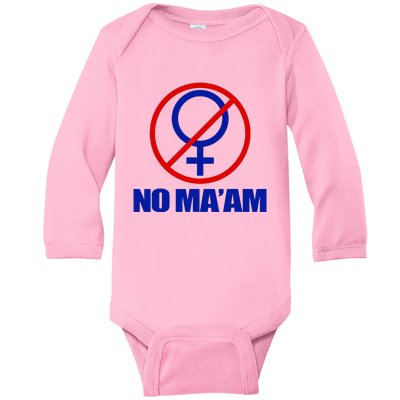 No MaAm Married With Children No MaAm Baby Long Sleeve Bodysuit