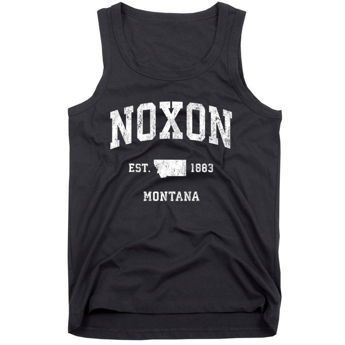 Noxon Montana Mt Vintage Athletic Tank Top