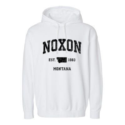 Noxon Montana Mt Vintage Athletic Garment-Dyed Fleece Hoodie