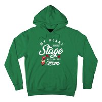 Nutcracker Mom My Heart Is On That Stage Christmas Ballet Hoodie