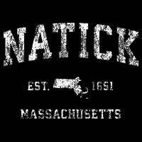 Natick Massachusetts Ma Vintage Athletic Sports Design Backpack
