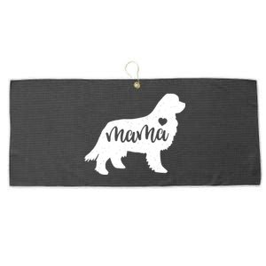 Newfoundland Mama Mom Dog Cute Mothers Day Gift Meaningful Gift Large Microfiber Waffle Golf Towel