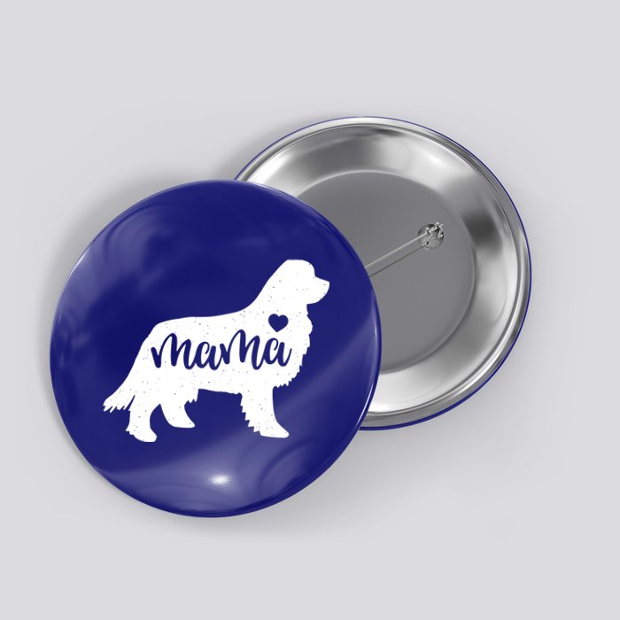 Newfoundland Mama Mom Dog Cute Mothers Day Gift Meaningful Gift Button