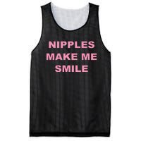 Nipples Make Me Smile Mesh Reversible Basketball Jersey Tank