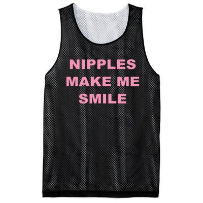 Nipples Make Me Smile Mesh Reversible Basketball Jersey Tank