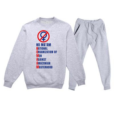 No MaAm Married With Children No MaAm Premium Crewneck Sweatsuit Set