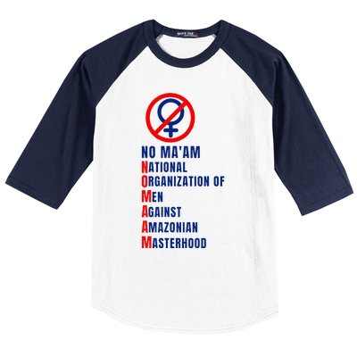 No MaAm Married With Children No MaAm Baseball Sleeve Shirt