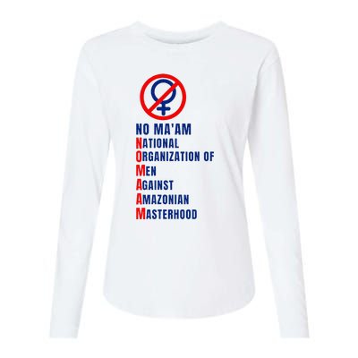 No MaAm Married With Children No MaAm Womens Cotton Relaxed Long Sleeve T-Shirt