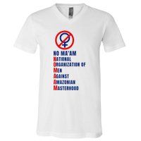 No MaAm Married With Children No MaAm V-Neck T-Shirt