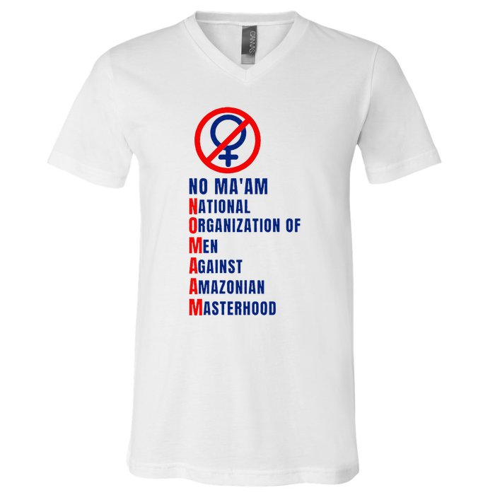 No MaAm Married With Children No MaAm V-Neck T-Shirt