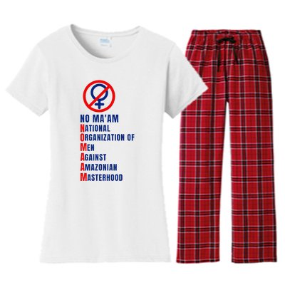 No MaAm Married With Children No MaAm Women's Flannel Pajama Set