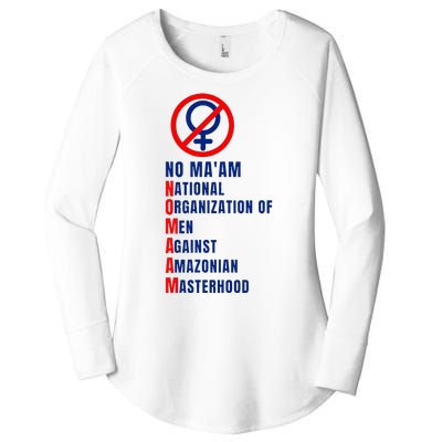 No MaAm Married With Children No MaAm Women's Perfect Tri Tunic Long Sleeve Shirt