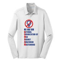 No MaAm Married With Children No MaAm Silk Touch Performance Long Sleeve Polo