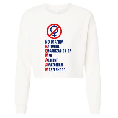 No MaAm Married With Children No MaAm Cropped Pullover Crew