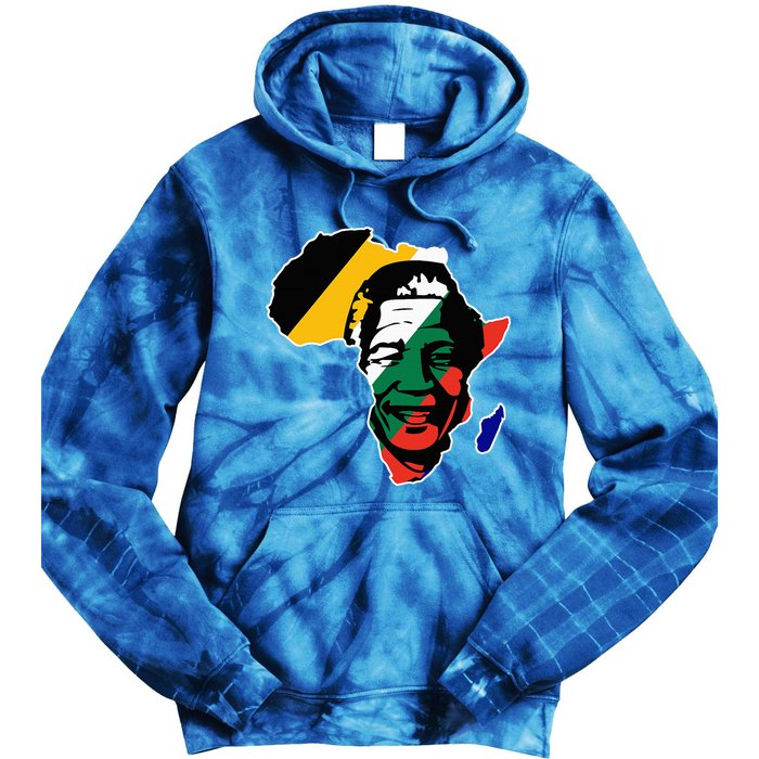 Neslon Mandela Tie Dye Hoodie