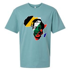 Neslon Mandela Sueded Cloud Jersey T-Shirt