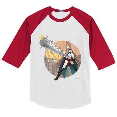 【Nanashi Mumei】holo No Graffiti Greatest Moments Kids Colorblock Raglan Jersey