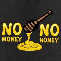 No Money No Honey Adult Drive Performance Visor