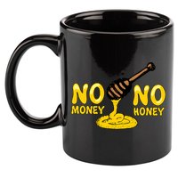 No Money No Honey 11oz C Handle Ceramic Mug