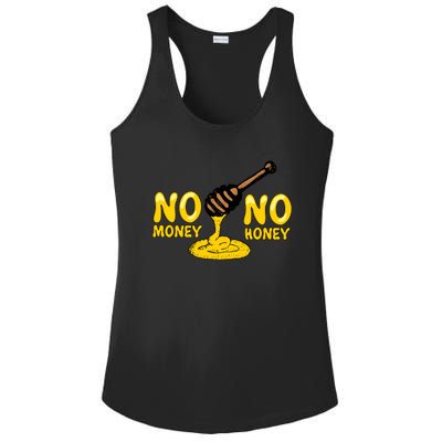 No Money No Honey Ladies PosiCharge Competitor Racerback Tank