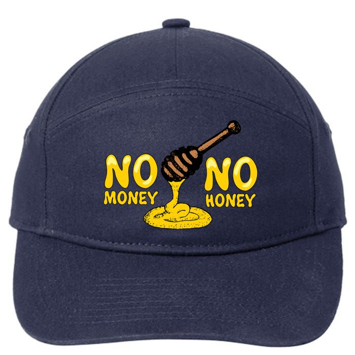 No Money No Honey 7-Panel Snapback Hat