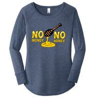 No Money No Honey Women's Perfect Tri Tunic Long Sleeve Shirt