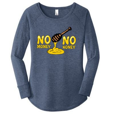 No Money No Honey Women's Perfect Tri Tunic Long Sleeve Shirt