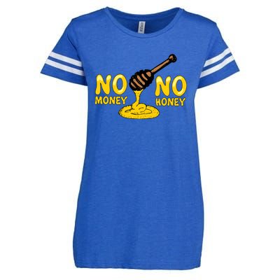 No Money No Honey Enza Ladies Jersey Football T-Shirt