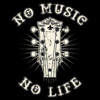 No Music No Life Music Lover Rhythm And Passion Retro Sustainable Bucket Hat