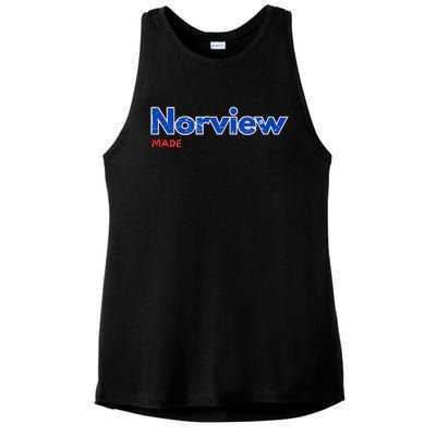 Norview Made Ladies PosiCharge Tri-Blend Wicking Tank