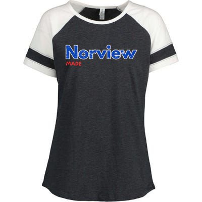 Norview Made Enza Ladies Jersey Colorblock Tee