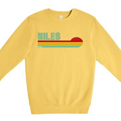 Niles Michigan Premium Crewneck Sweatshirt