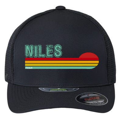 Niles Michigan Flexfit Unipanel Trucker Cap