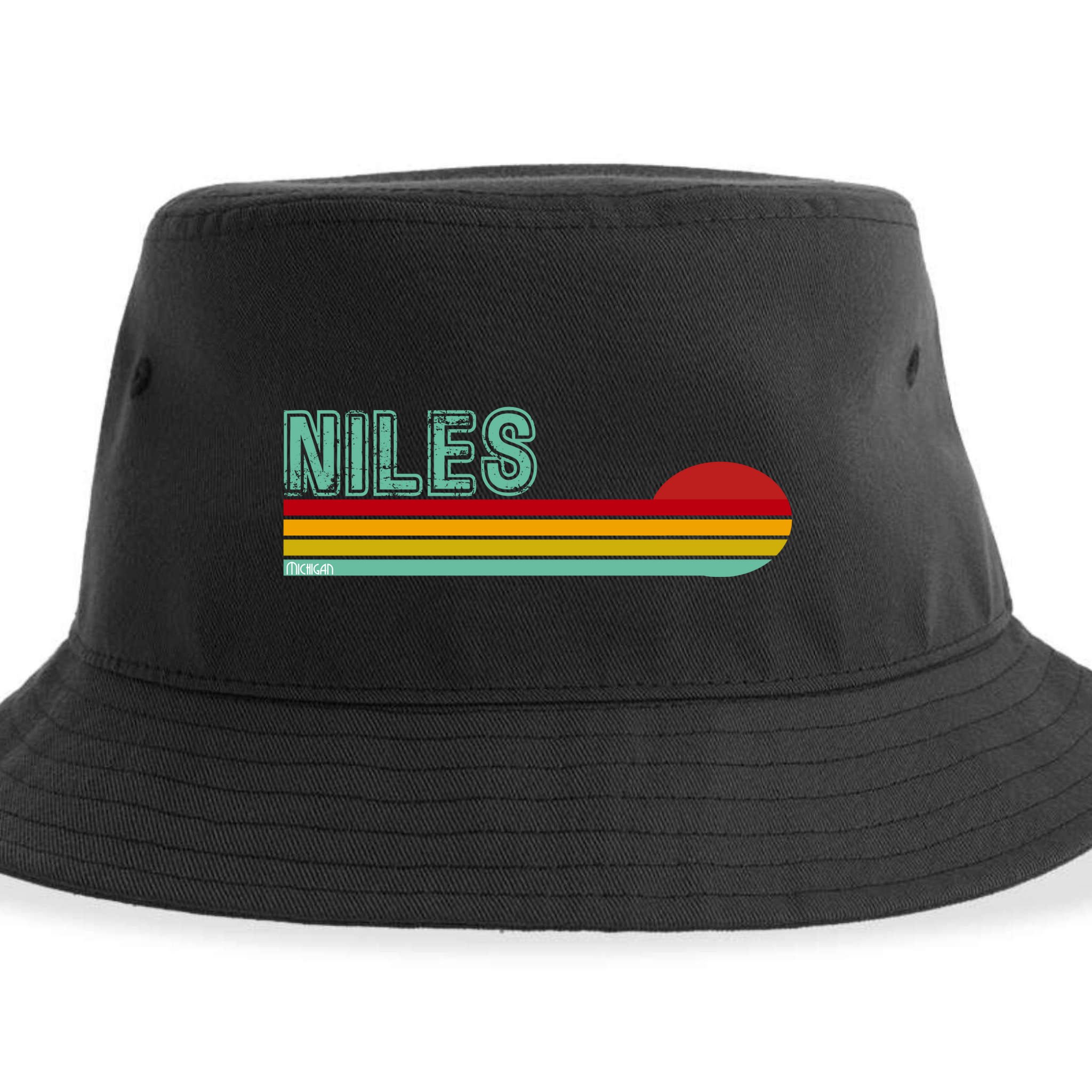 Niles Michigan Sustainable Bucket Hat