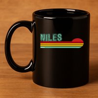 Niles Michigan 11oz C Handle Ceramic Mug
