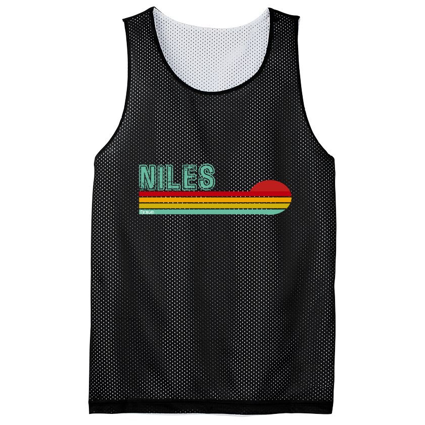 Niles Michigan Mesh Reversible Basketball Jersey Tank