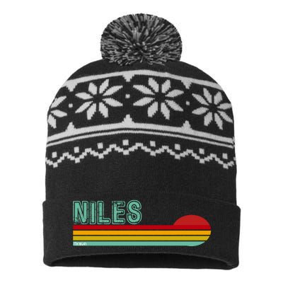 Niles Michigan USA-Made Snowflake Beanie