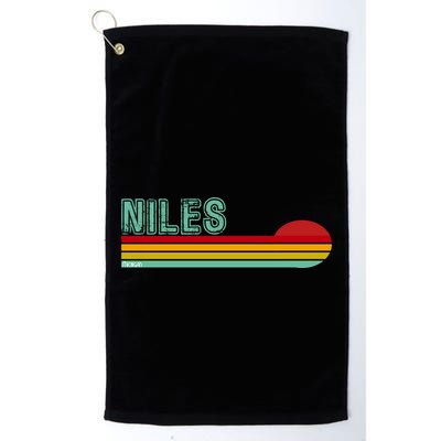 Niles Michigan Golf Towel