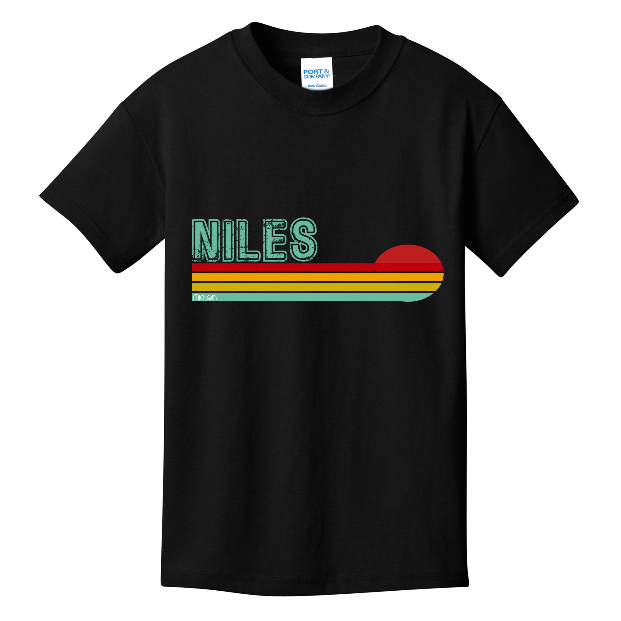 Niles Michigan Kids T-Shirt