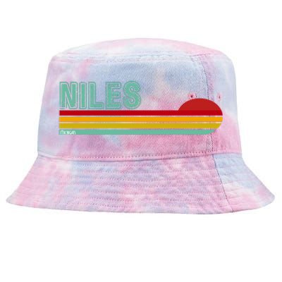 Niles Michigan Tie-Dyed Bucket Hat