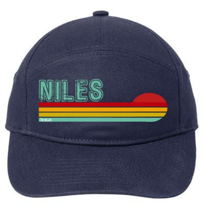 Niles Michigan 7-Panel Snapback Hat